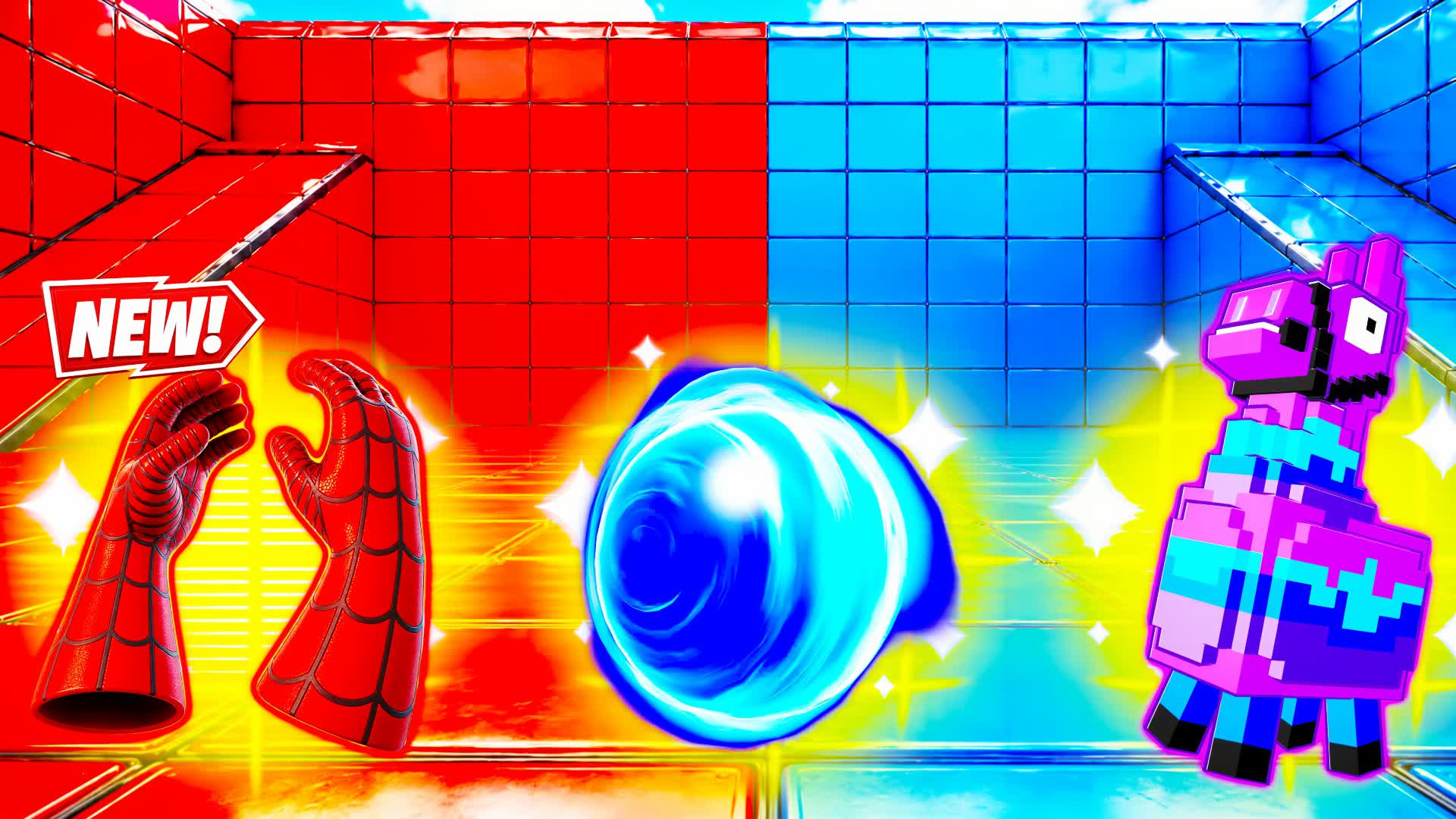 Red vs Blue: Galactic Warfare 🔴🔵 — Fortnite Creative map