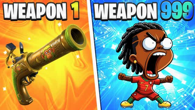 ποΈ CRAZY SUMMER GUN GAME π« β Fortnite Creative map