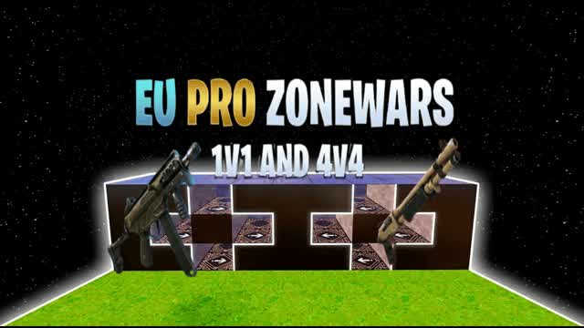 EU PRO ZONEWARS — Fortnite Creative map cover art