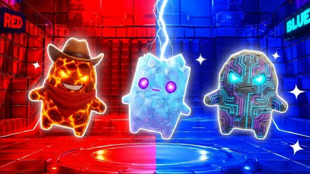 RED VS BLUE 🔵🔴EOLP — Fortnite Creative map
