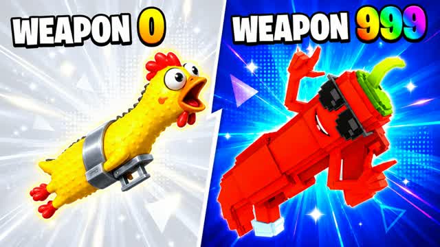 😂GUN GAME🎯 [ADVENTURE] — Fortnite Creative map