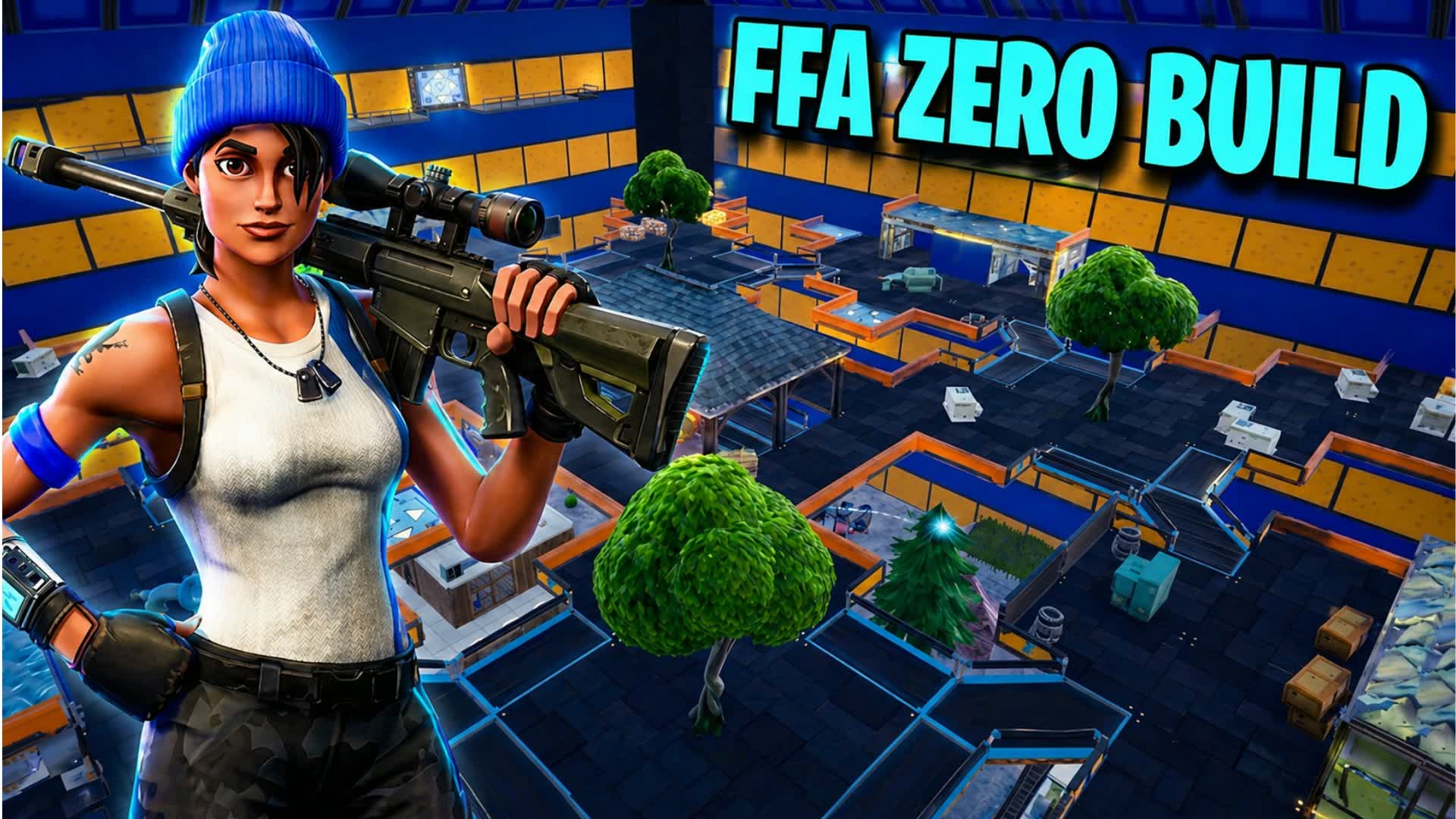 ZERO BUILD FFA — Fortnite Creative map