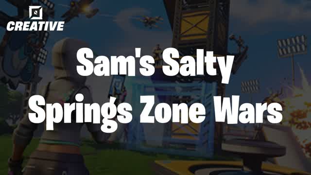 [1.0] Sam's Salty Springs Zone Wars — Fortnite Creative map