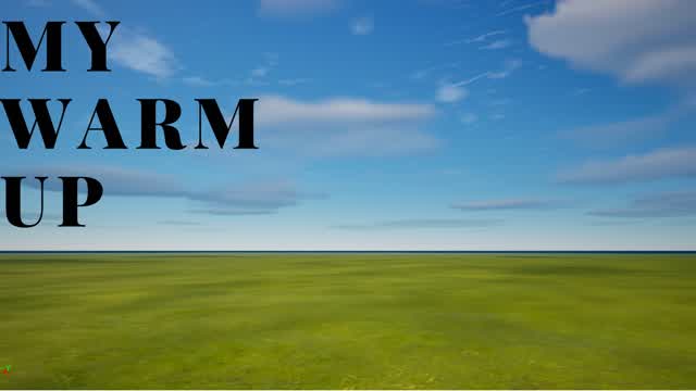 My Warm Up — Fortnite Creative map cover art