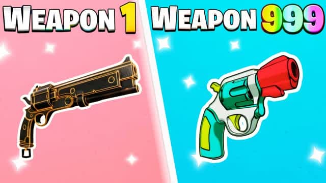 GOATED GUN GAME STAR MUSIC — Fortnite Creative map cover art