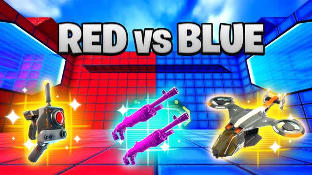 RED VS BLUE l TDM — Fortnite Creative map
