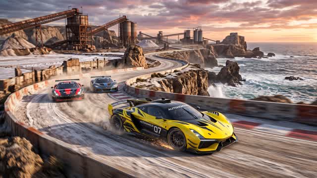 Quarry Coast Drift King 💨 — Fortnite Creative map