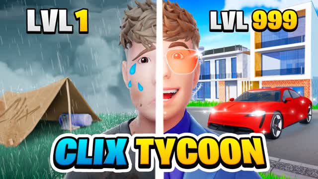 Clix Tycoon — Fortnite Creative map