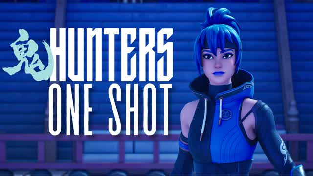 鬼 Hunters One Shot — Fortnite Creative map cover art