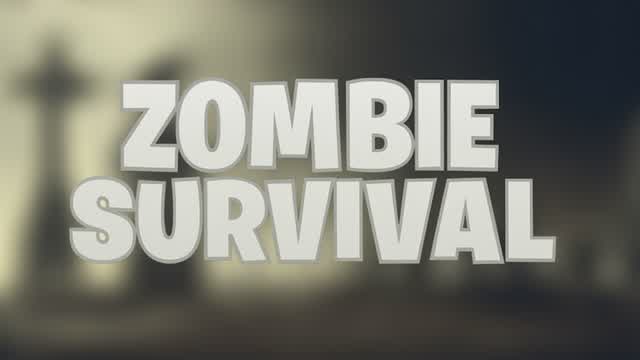 Zombies survival — Fortnite Creative map