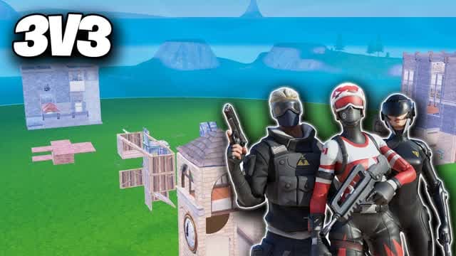 3v3 PRO ZONE WARS — Fortnite Creative map