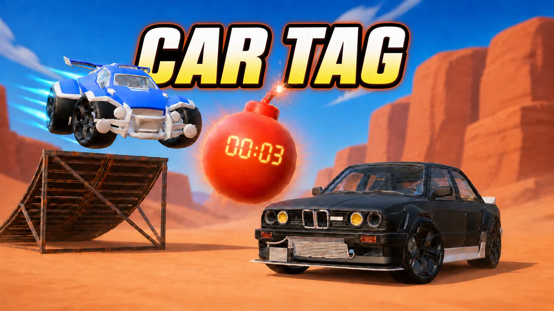 CAR TAG BATTLE 🏎️ — Fortnite Creative map