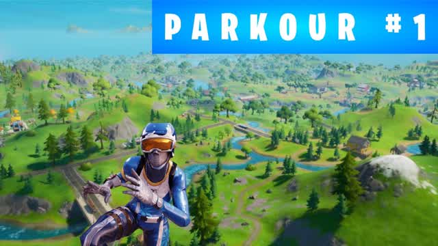 Parcours #1 / Parkour #1 — Fortnite Creative map cover art