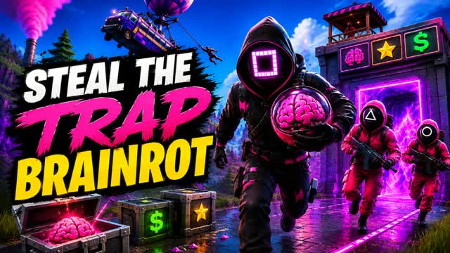 TRAP Steal the Squid — Fortnite Creative map