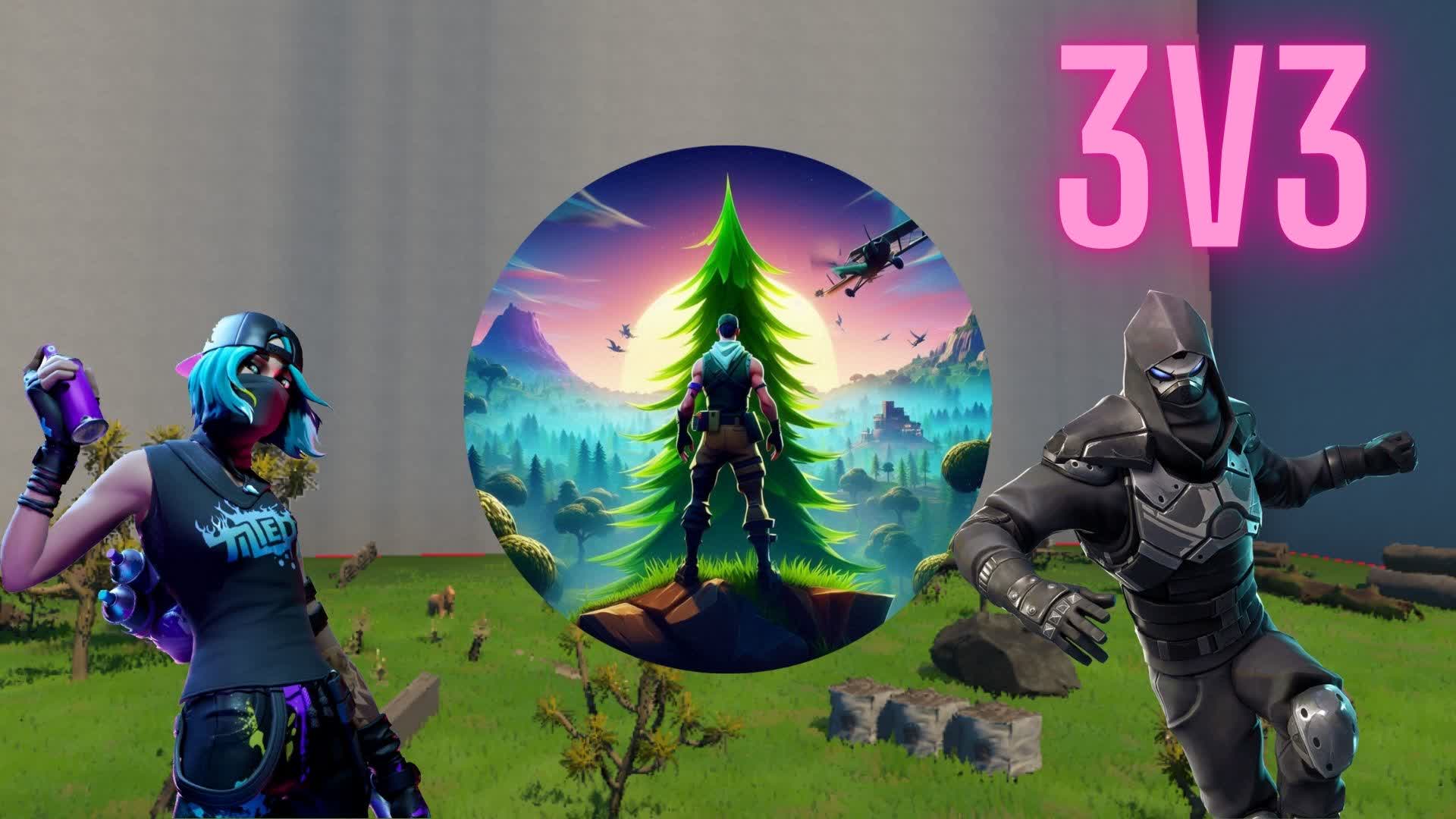 3V3 NATURAL — Fortnite Creative map
