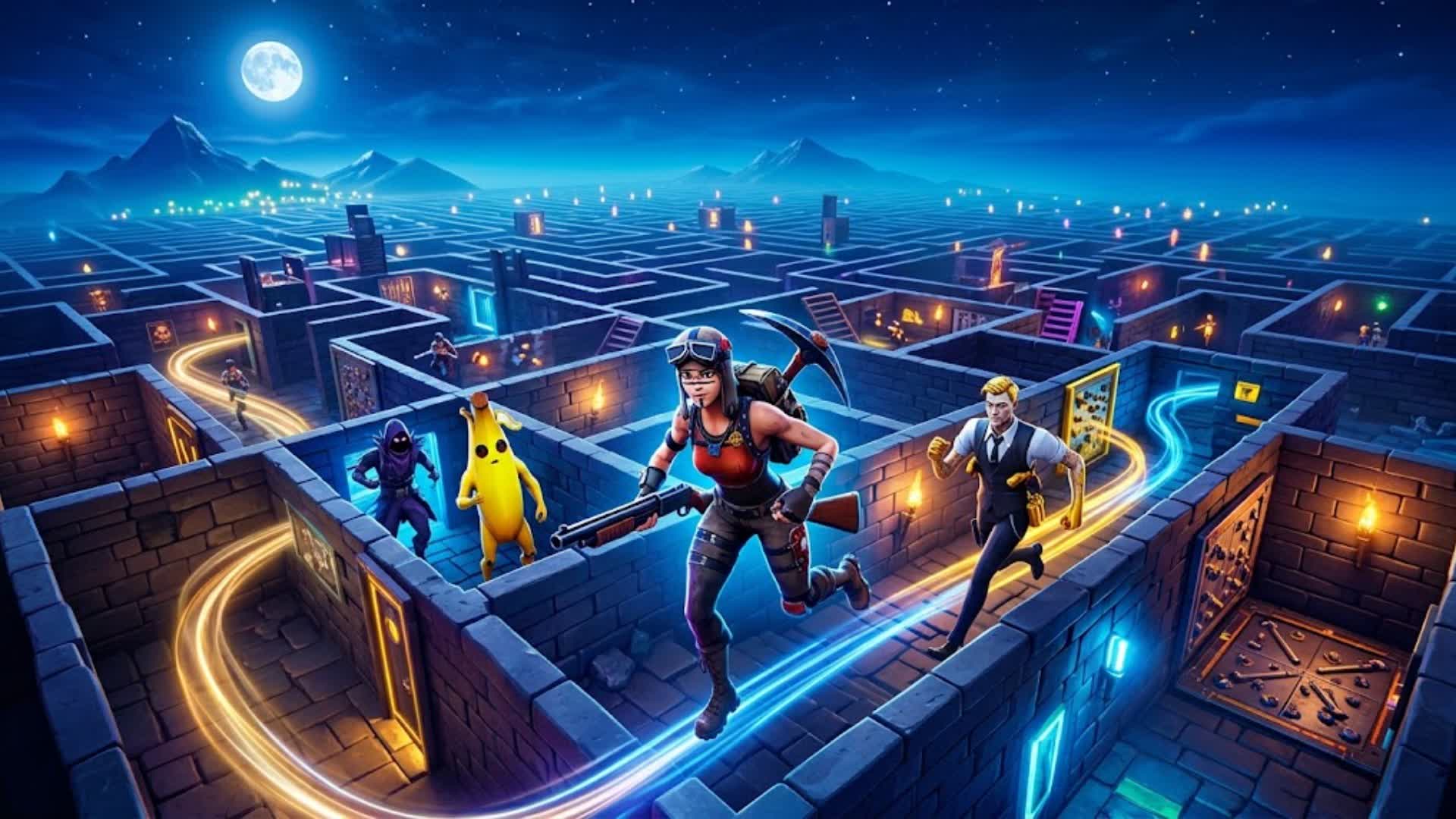 ESCAPA RAPIDO — Fortnite Creative map