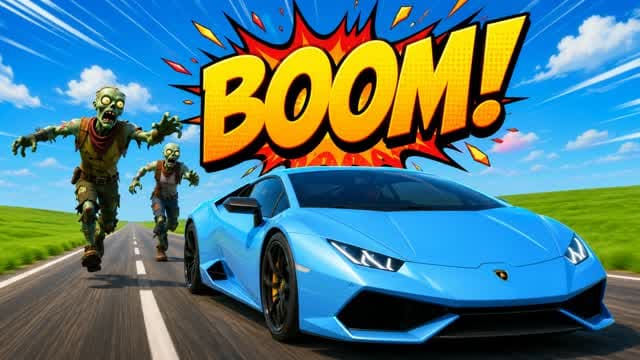 🚗 CARS AND BOOM — Fortnite Creative map cover art