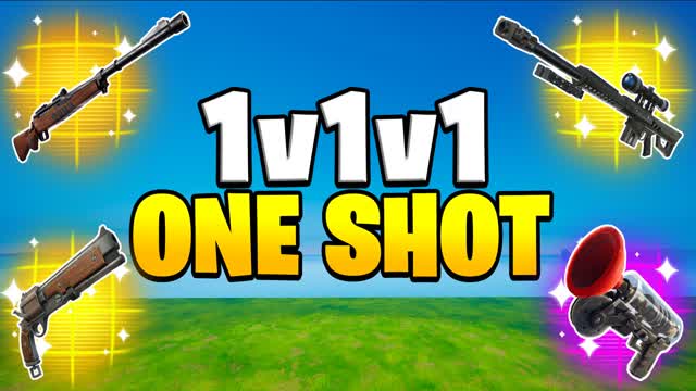 1V1V1 SNIPER ONE SHOT — Fortnite Creative map cover art