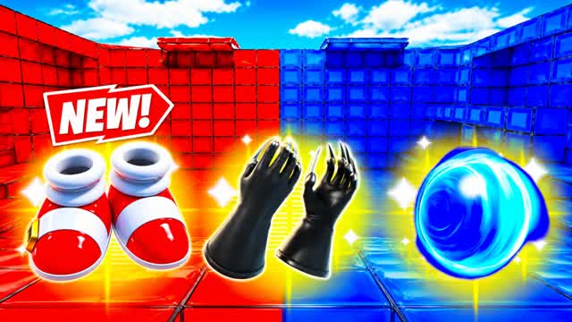 🔴 RED VS BLUE: FINAL SHOWDOWN 🔵 — Fortnite Creative map cover art