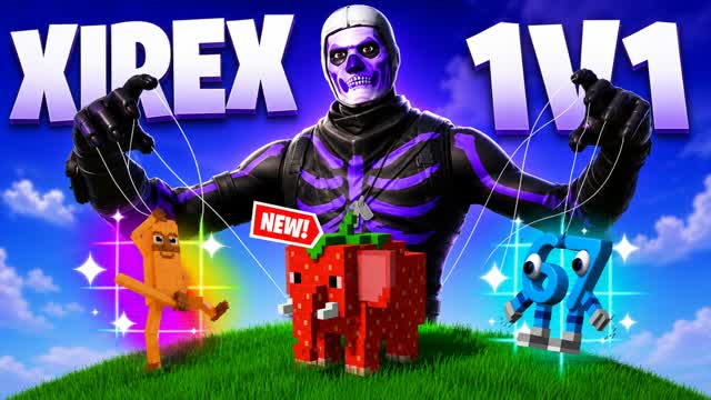 XIREX 1V1 BUILD FIGHT (200 PUMPS) — Fortnite Creative map