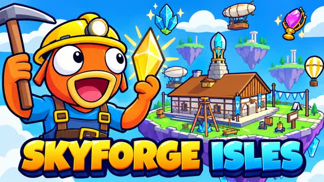 SKYFORGE ISLES TYCOON 💎 — Fortnite Creative map