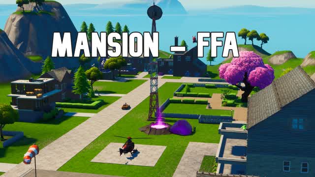 Mansion - Free For All — Fortnite Creative map cover art