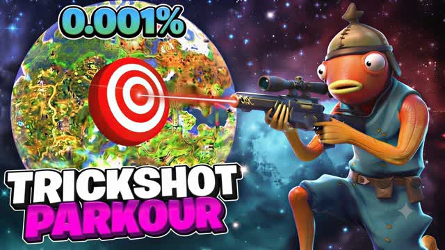 MEGA CRAZY TRICKSHOT UNC UNC — Fortnite Creative map cover art