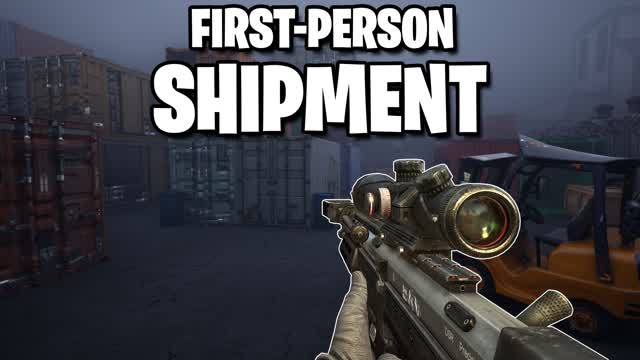 SHIPMENT - FIRST PERSON - FREE FOR ALL — Fortnite Creative map cover art