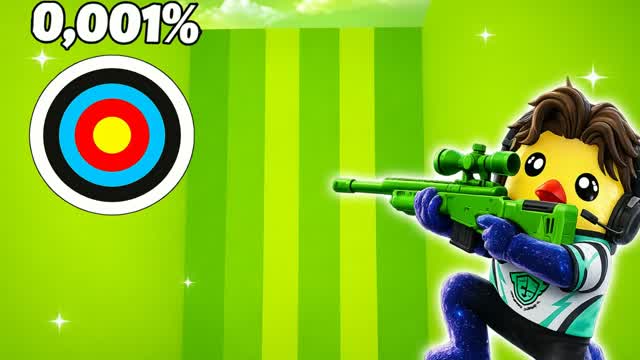 ⚡🎲 CRAZY TRICKSHOT ELITE PARKOUR 🔥 — Fortnite Creative map