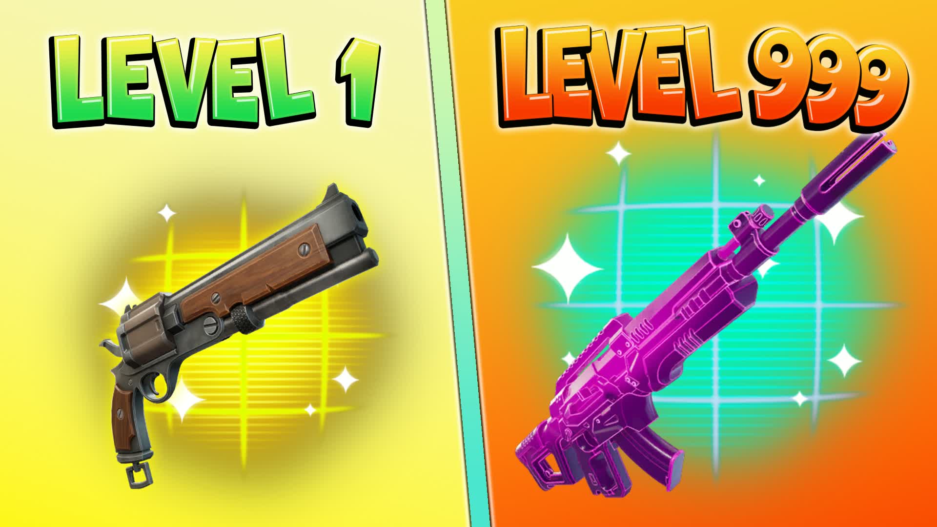 SCI-FI GUN GAME — Fortnite Creative map