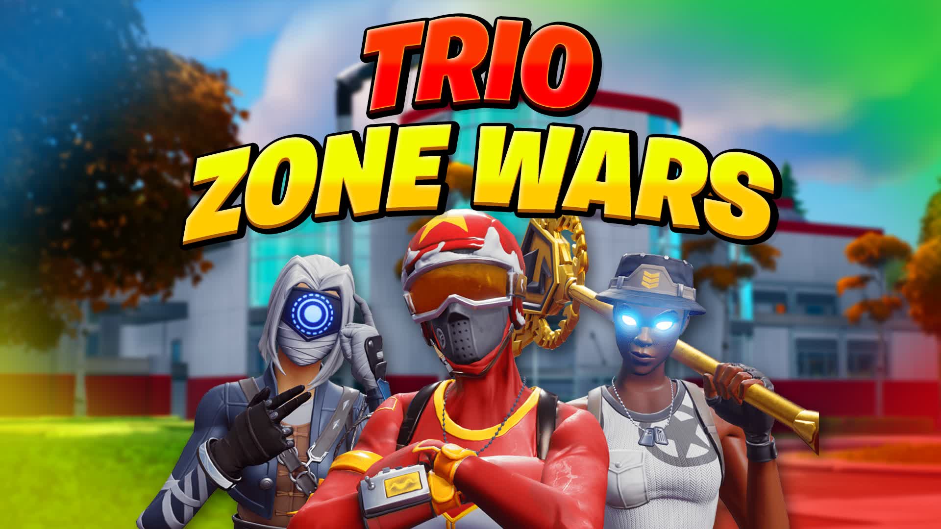 STARK INDUSTRIES TRIO ZONE WARS β Fortnite Creative map