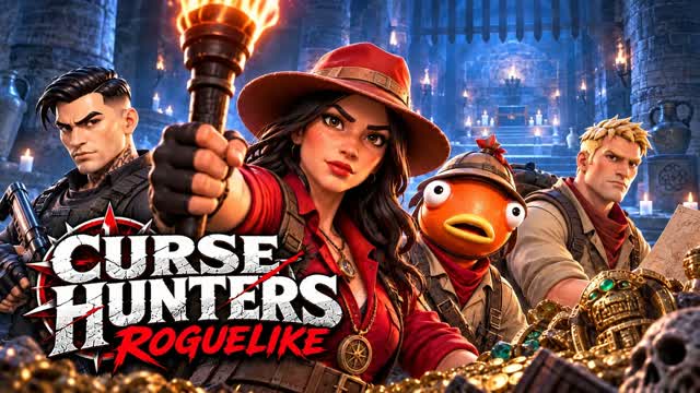 CURSE HUNTERS [ROGUELIKE] — Fortnite Creative map