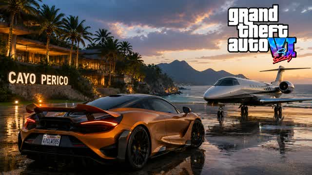 🌴GRAND THEFT AUTO VI GTA6🌴 HELLO CITY — Fortnite Creative map cover art