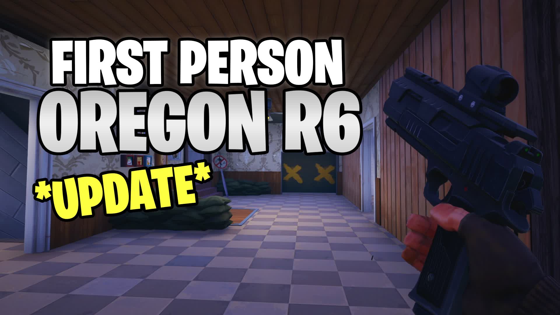 ⭐ FIRST PERSON OREGON R6 FFA — Fortnite Creative map