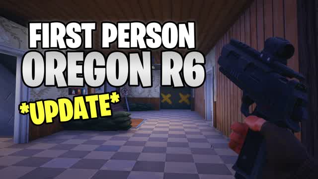 ⭐ FIRST PERSON OREGON R6 FFA — Fortnite Creative map