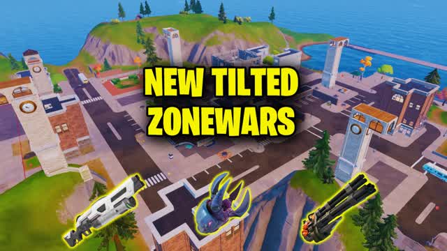 TILTED ZONE WAR ⭐KRAVID — Fortnite Creative map