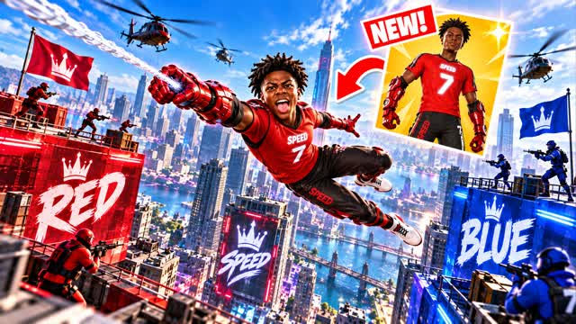 RED VS BLUE NEXTMOVE VISION 🔴🔵 — Fortnite Creative map cover art