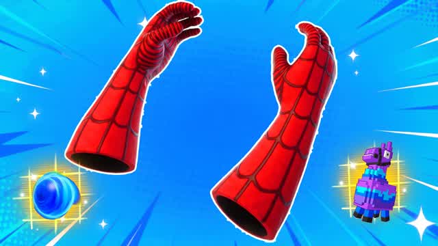 CHIEF SPIDER-MAN RED VS BLUE 2 🔴🔵 — Fortnite Creative map