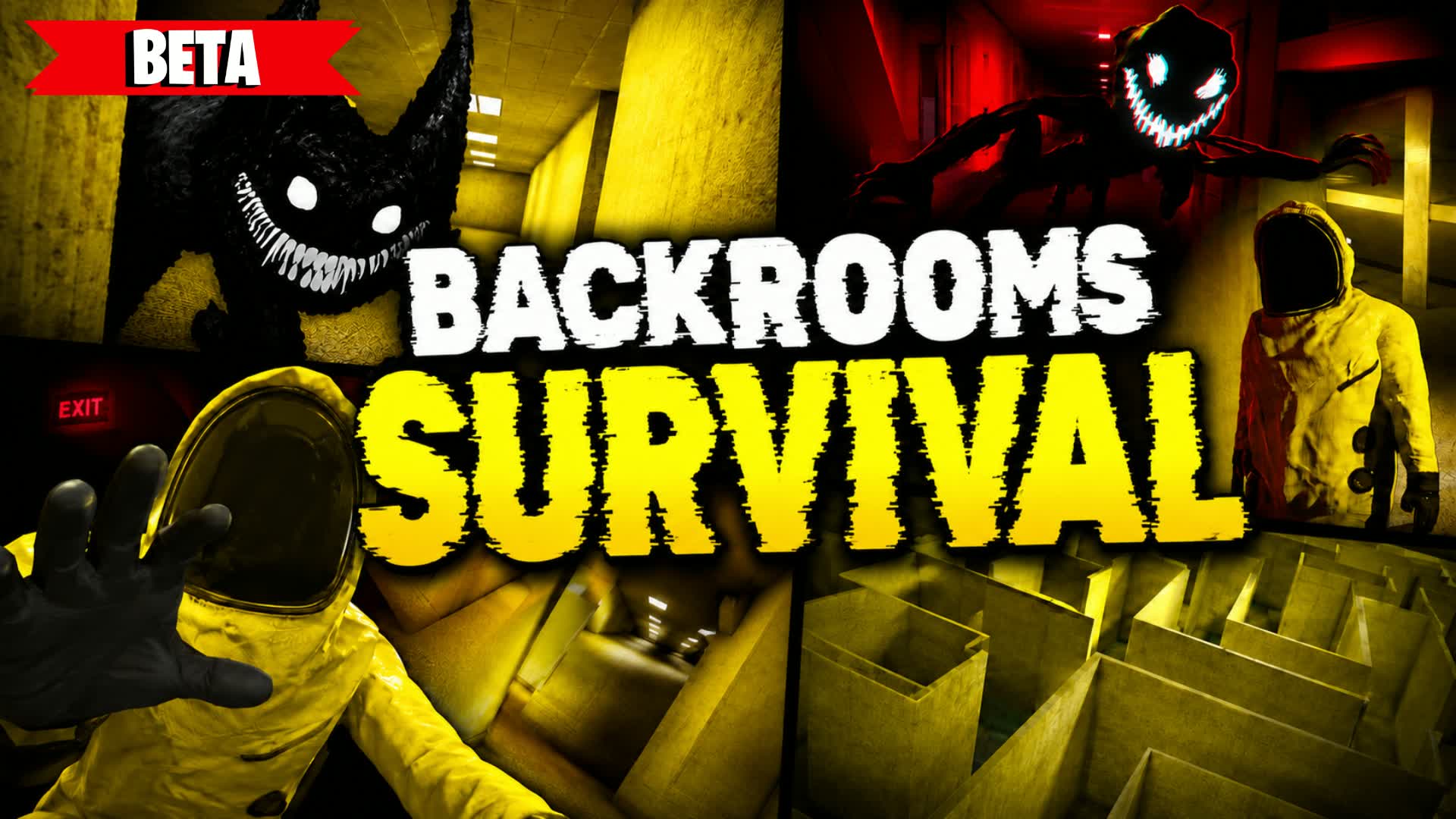 BACKROOMS SURVIVAL (BETA) — Fortnite Creative map
