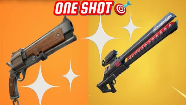 ONE SHOT — Fortnite Creative map cover art