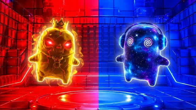 RED VS BLUE 🔵🔴ZQSD — Fortnite Creative map cover art