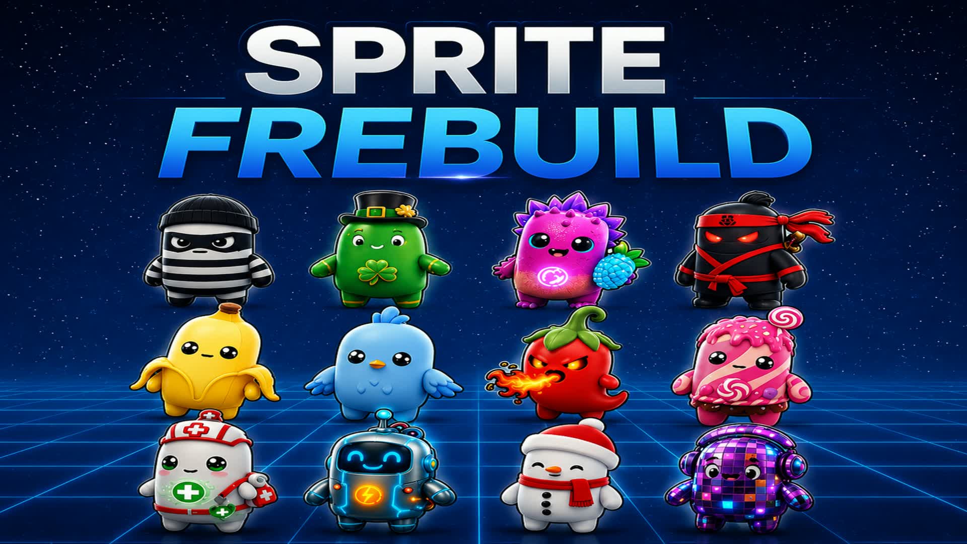 SPRITE FREBUILD — Fortnite Creative map