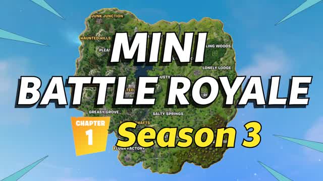 MINI BATTLE ROYALE (OG) — Fortnite Creative map cover art