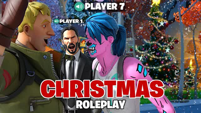 🎅CHRISTMAS FAMILY ROLEPLAY🎄 NEW UPDATE — Fortnite Creative map cover art
