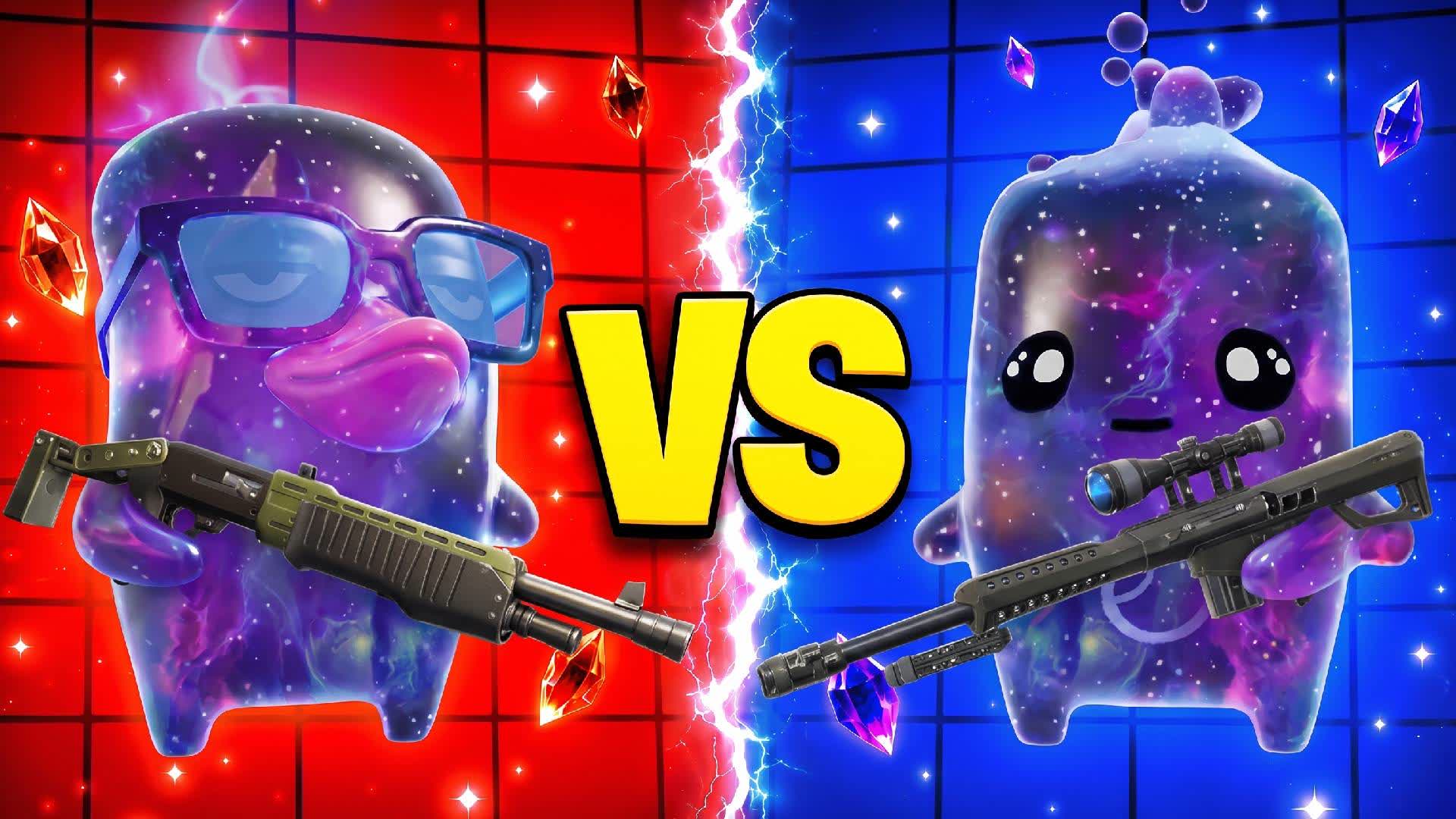 RVB RED VS BLUE NUKE — Fortnite Creative map