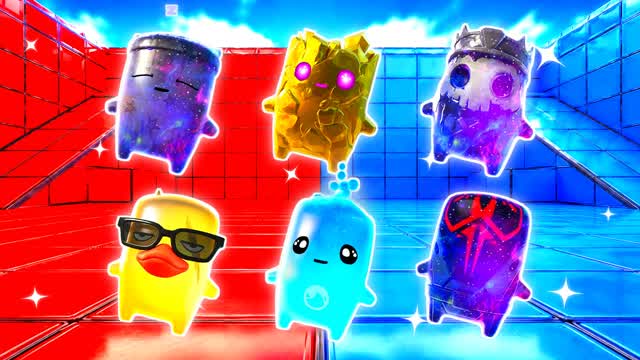 RED VS BLUE KEYSTONE 🔴🔵 — Fortnite Creative map