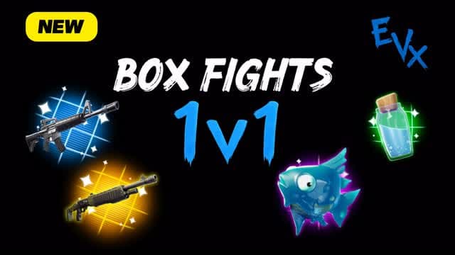 EVX Box Fights (1v1) — Fortnite Creative map