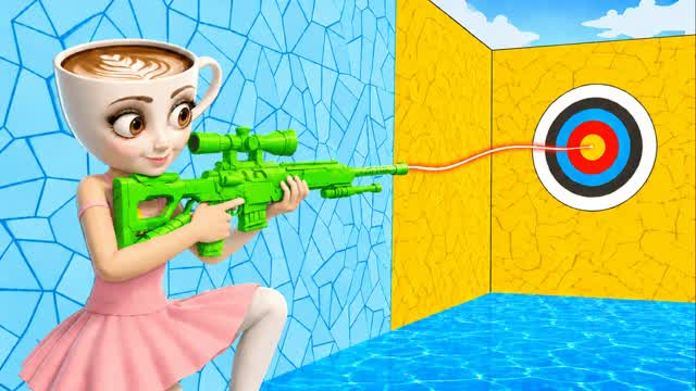 🎯BENNY TRICKSHOT PARKOUR🎯 — Fortnite Creative map