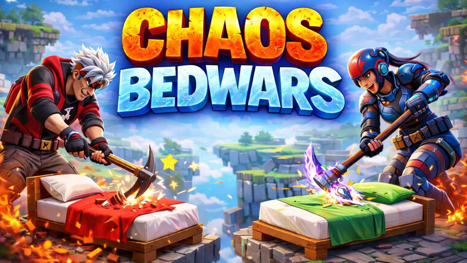 Chaos Bed Wars — Fortnite Creative map