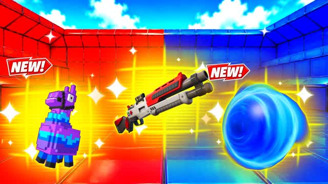 RED VS BLUE TAKE PART 🔴🔵 — Fortnite Creative map cover art